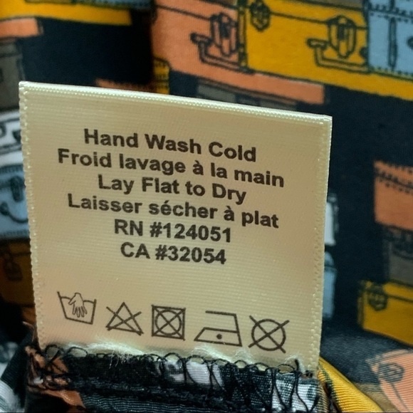 Anthropologie Porridge | Small |Split Back Suitcase Print Layered Swing Tank Top - Picture 13 of 15